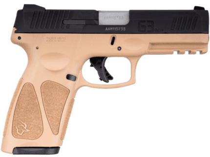 PISTOLA MARCA TAURUS MODELO G3 CALIBRE 9X19MM